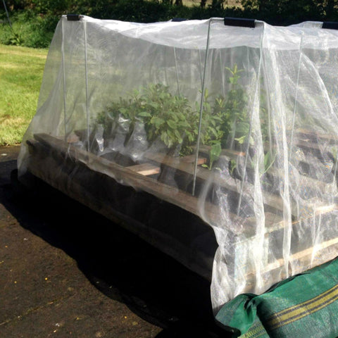 Vegetable Frame for supporting Garden Insect netting & Fleece - Wondermesh